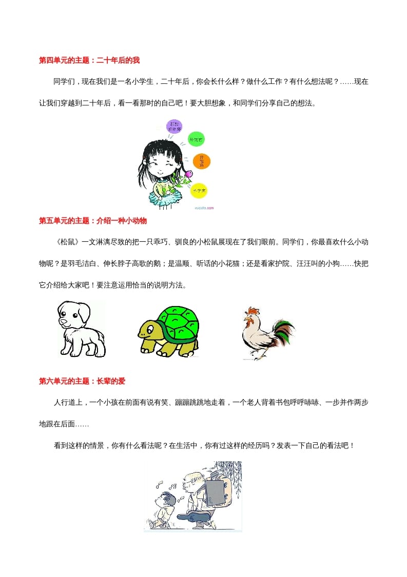 图片[2]-五年级语文上册口语交际与习作归类（部编版）-学习资料站