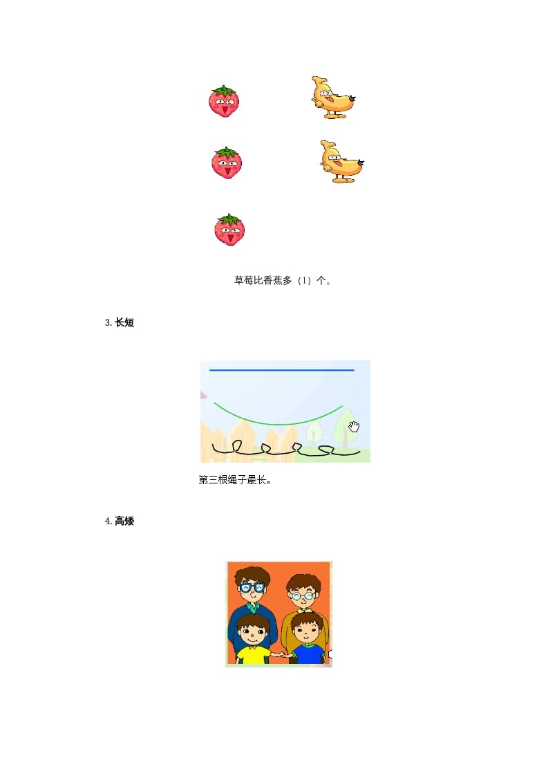 图片[2]-一年级数学上册1上知识点归纳_20210108161409（人教版）-学习资料站