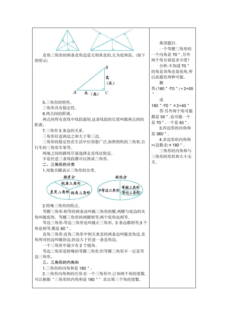 图片[2]-四年级数学下册5.三角形(1)-学习资料站