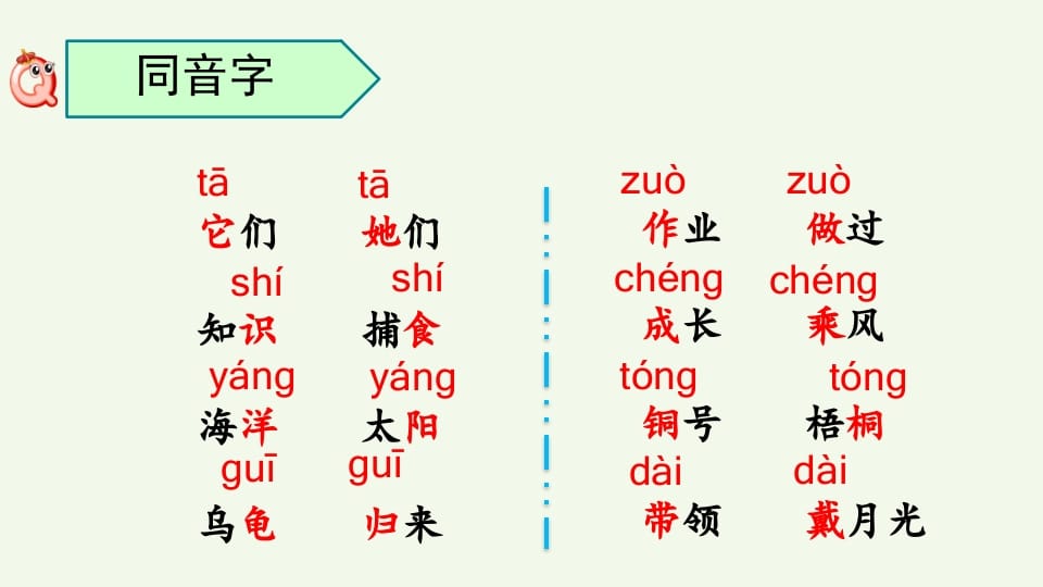 图片[3]-二年级语文上册生字专项复习（部编）-学习资料站