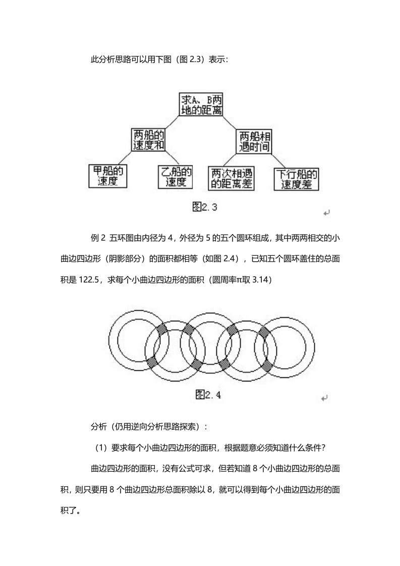 图片[2]-三年级数学下册2、逆向分析思路-学习资料站
