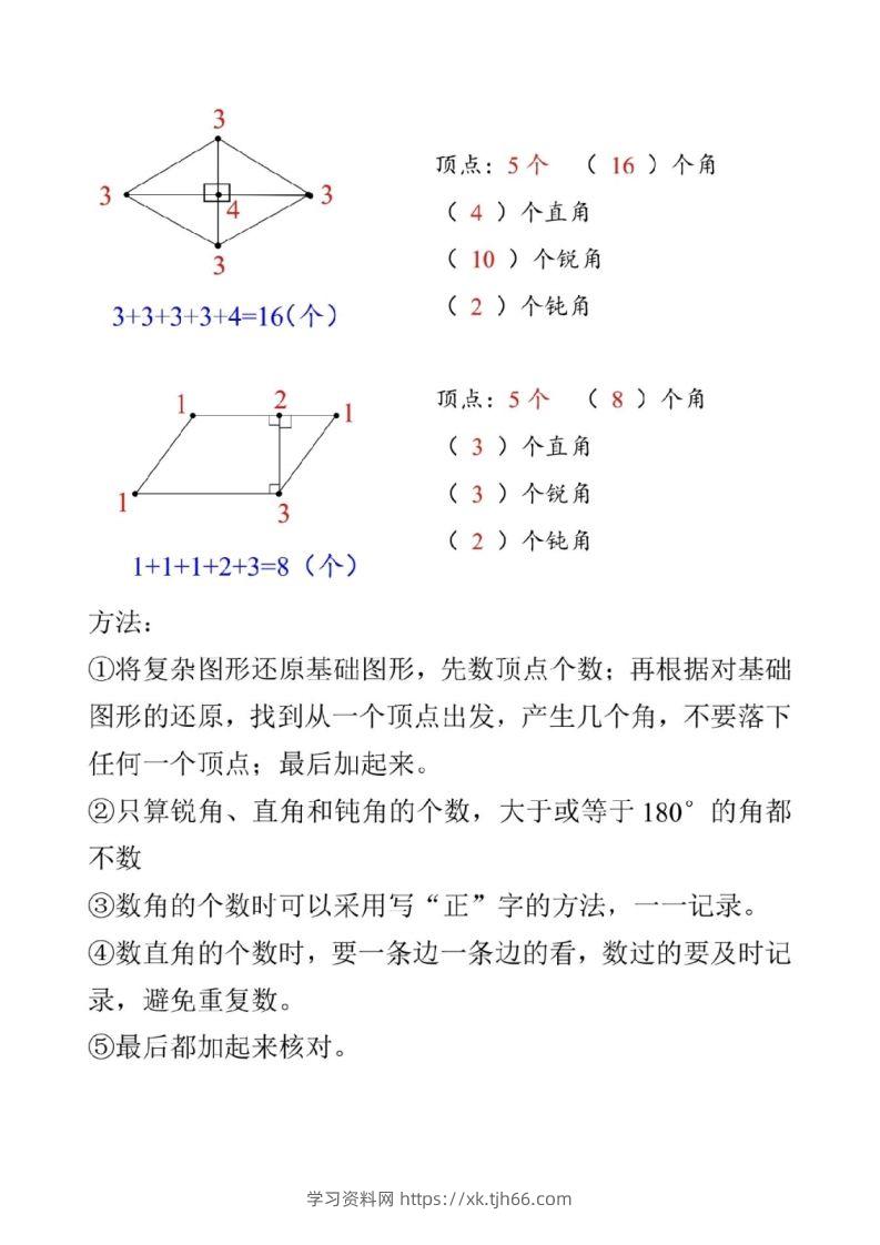 图片[3]-二上数学图形数角的个数方法-学习资料站